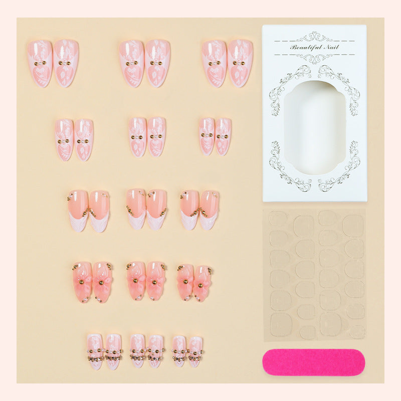Decorative Press-On Nail Art Collection Bowlift 1788495646