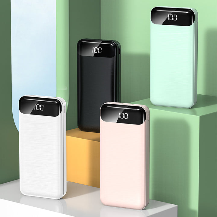 Ultra-Slim Power Bank with LCD Display and Fast Charging Function Bowlift