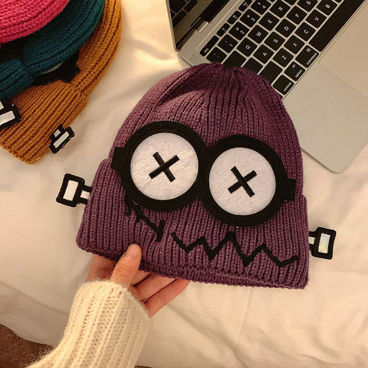 Playful Knitted Beanie