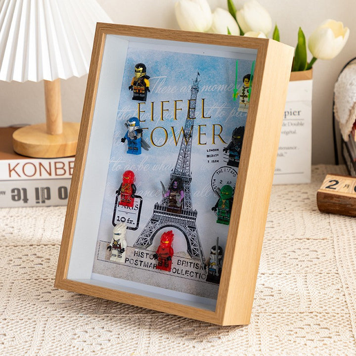 Vintage Floral Shadow Box Frame