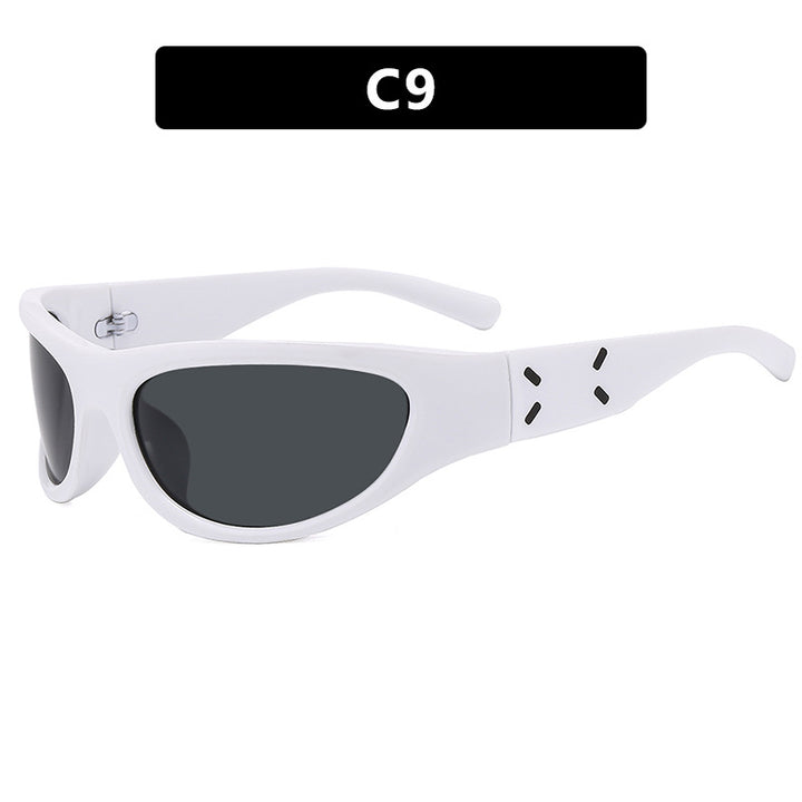 Women's sports sunglasses with ergonomic design and polarized lenses Bowlift