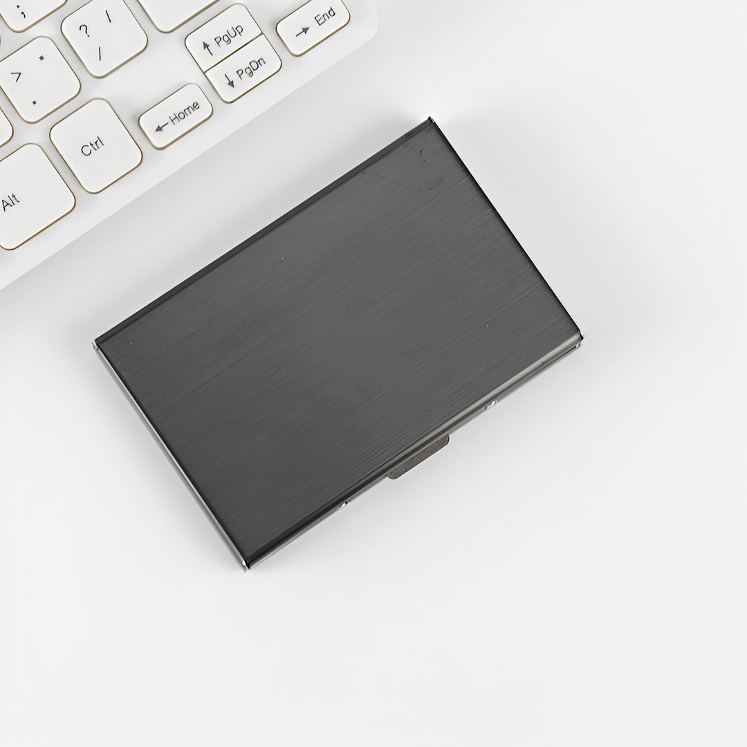 Premium Stainless Steel Business Card Holder