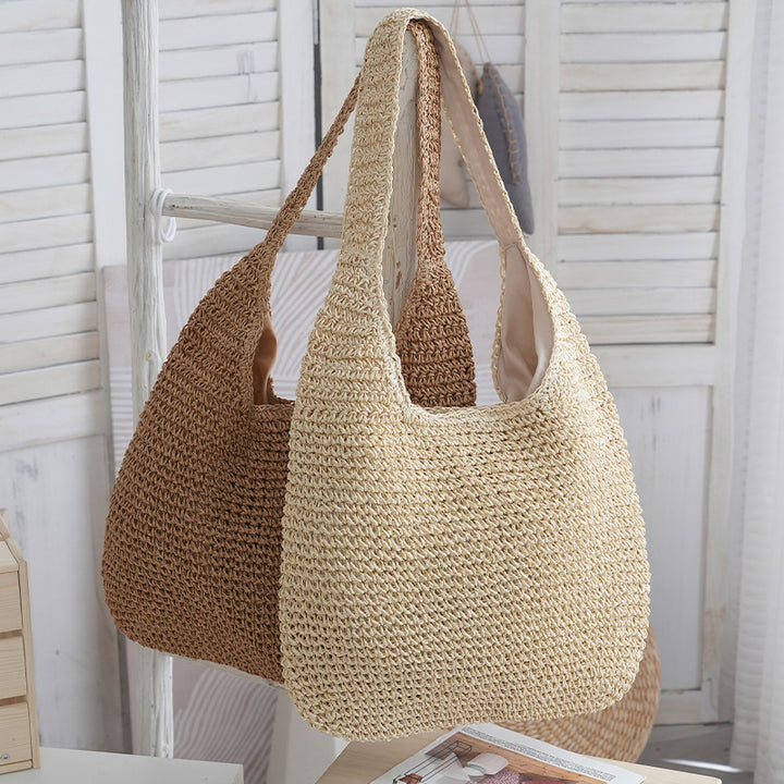 Handmade straw bag Bowlift