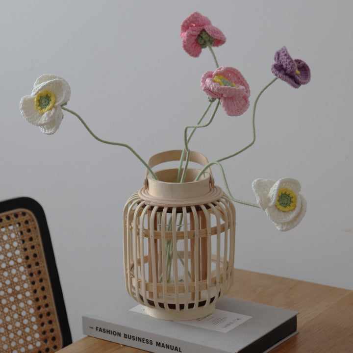 Decorative Lamp Shade Made of Natural Bamboo Bowlift