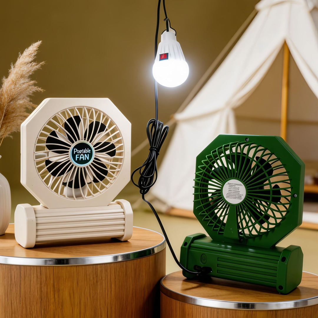 Ladies Portable Table Fan with Powerful Air Circulation Bowlift