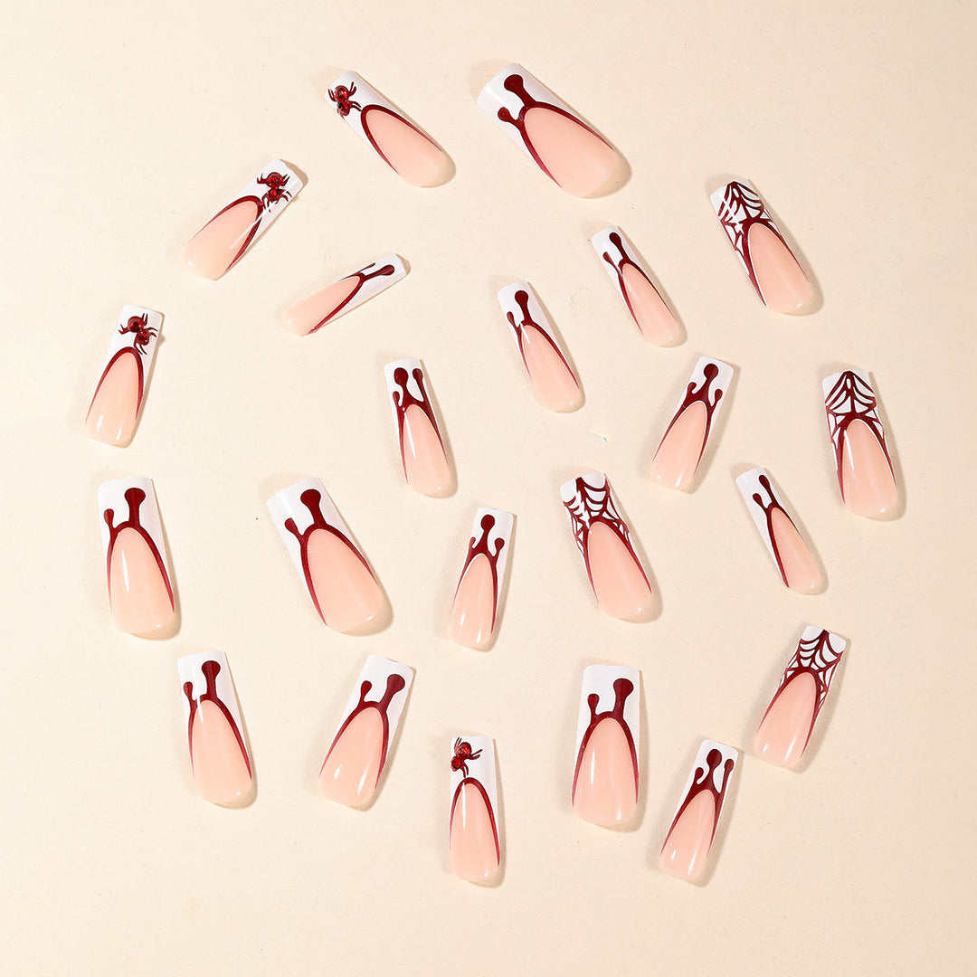 3D Spider and Web Nail Art Extensions Bowlift