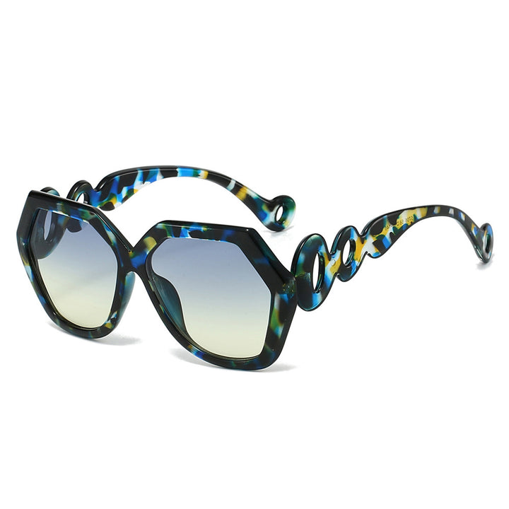 Artistic Geometric Sunglasses Bowlift