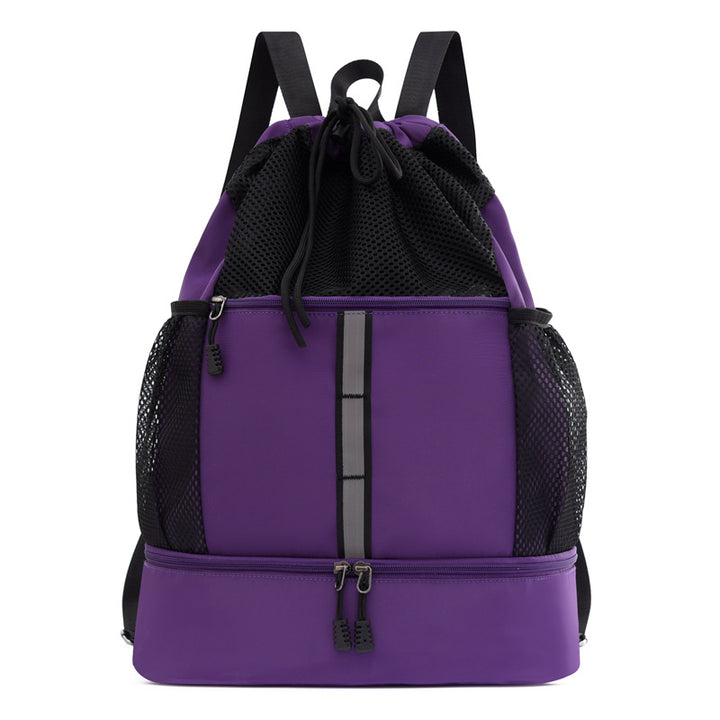 Multi-Functional Mesh Sports Backpack Bowlift