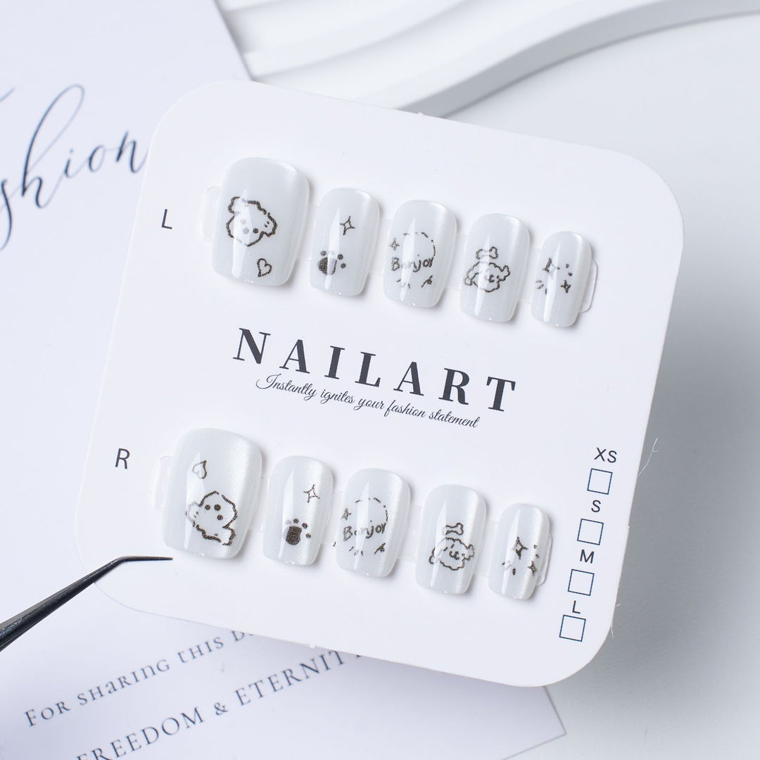Kreative Press-On Artificial Nails Bowlift