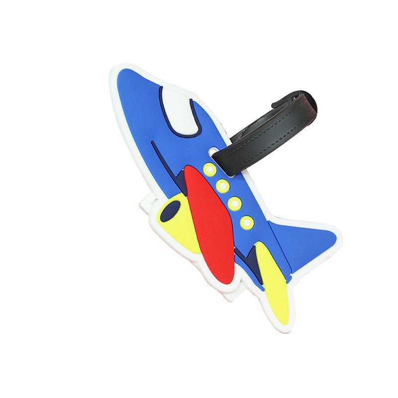 Unisex Luggage Tag in Creative Airplane Design Bowlift