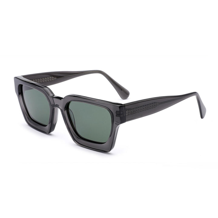 Women’s square sunglasses with innovative frame and polarized lenses Bowlift