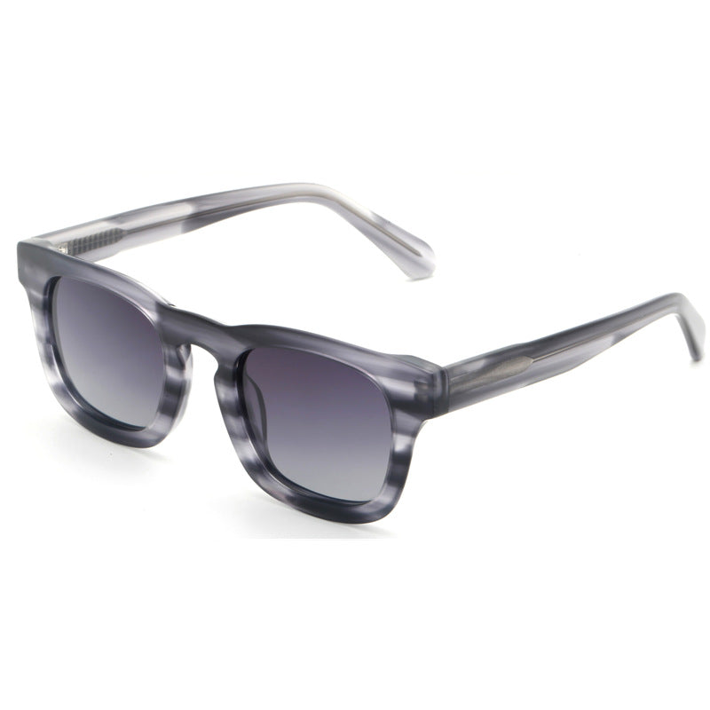 Women's fashionable sunglasses with modern, transparent frame Bowlift