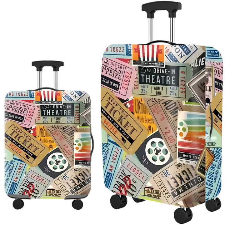 Artistic Travel Hard Shell Suitcase Bowlift