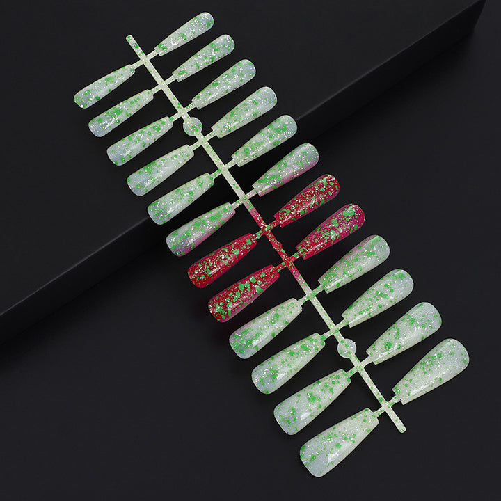 Artificial nails in creative drop design Bowlift