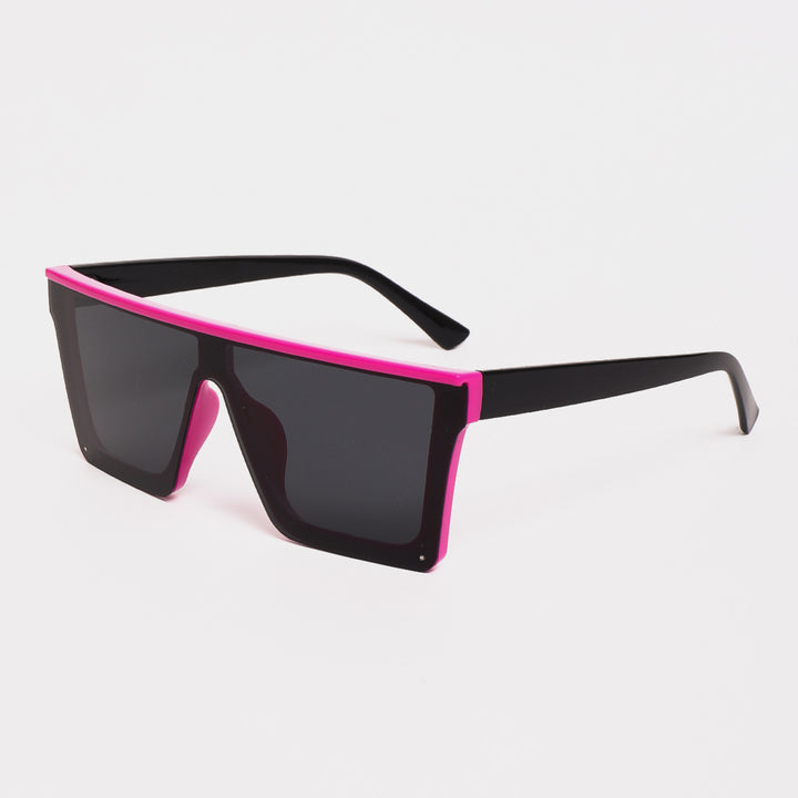 Women oversized sunglasses with bold frame and UV protection Bowlift