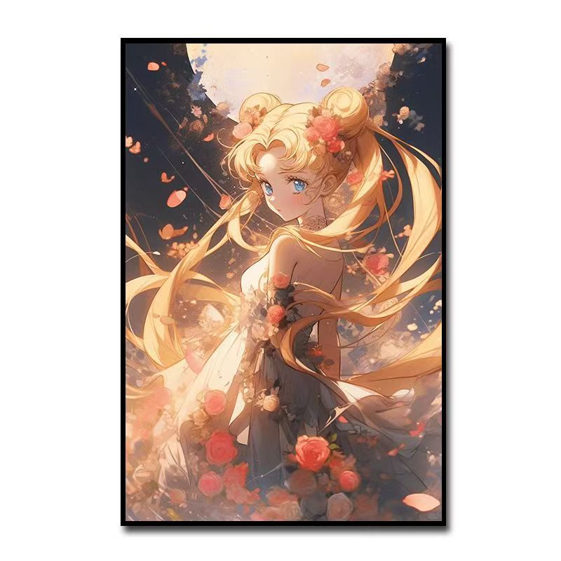 Fantasy Character Art Canvas Print Bowlift