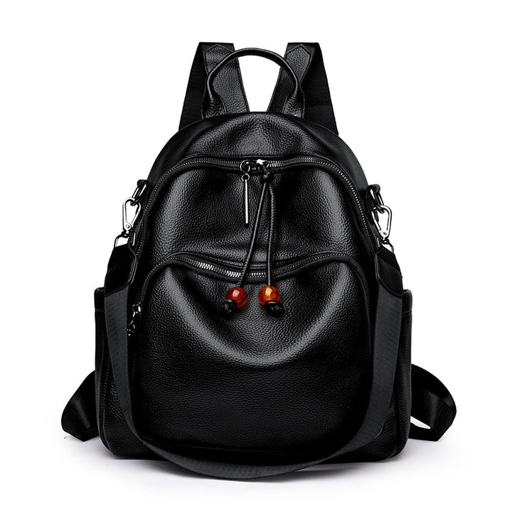 Premium Leather Travel Backpack Bowlift