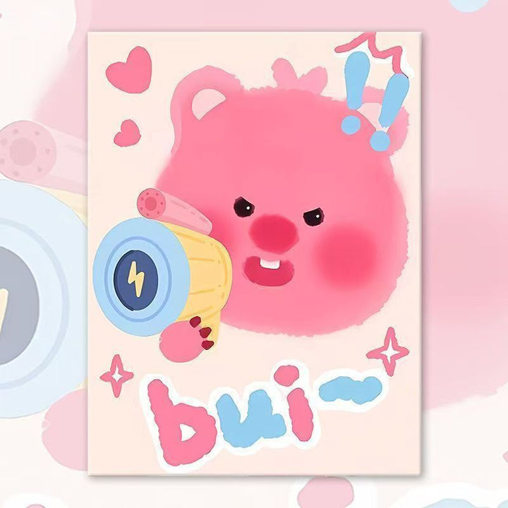 Cute Bear-Themed Wall Art Bowlift