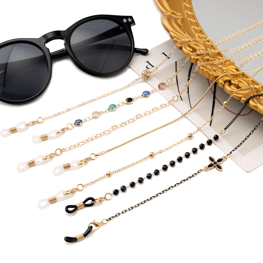 Premium Metal Eyewear Chain Bowlift