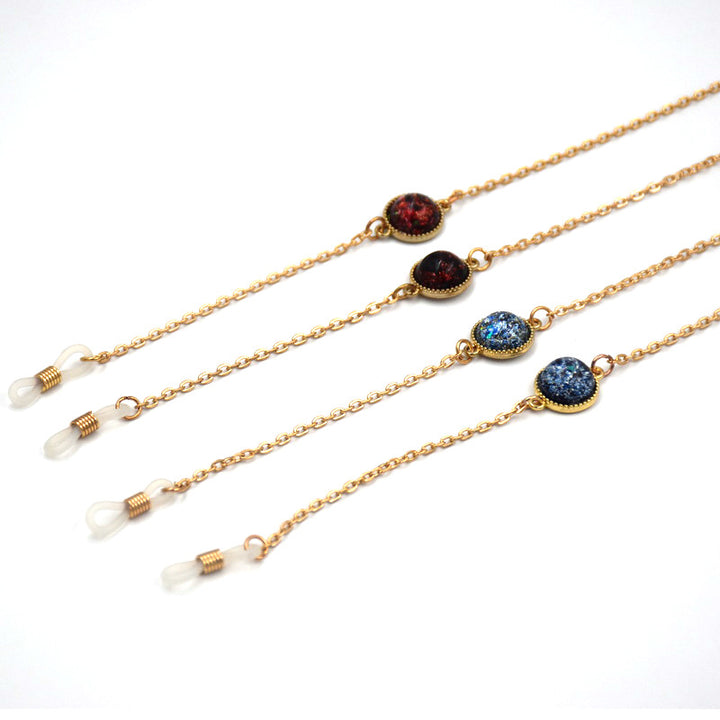 Dazzling Crystal Eyewear Chain Bowlift