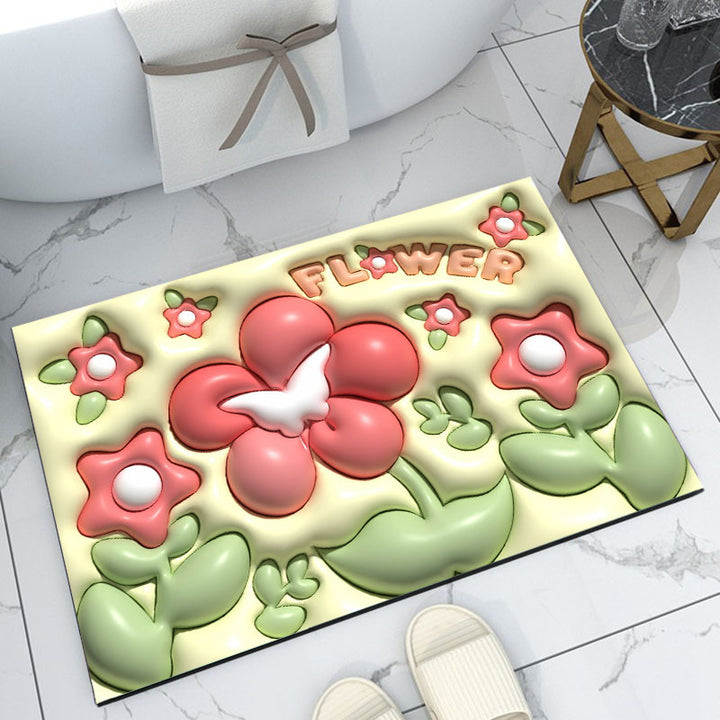 Home Decorative Bath Mat Bowlift