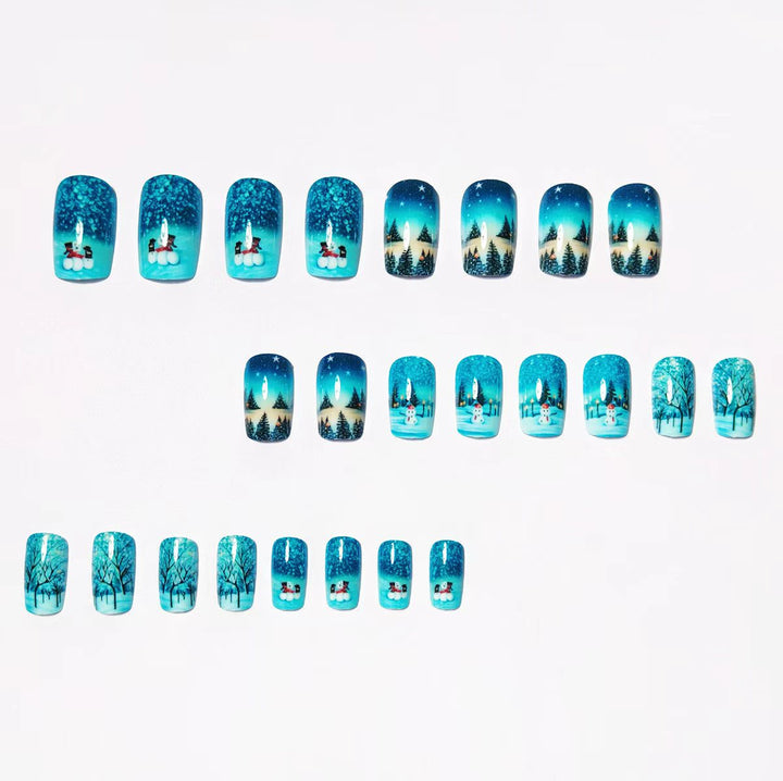 Winter Wonderland Themed Nail Art Bowlift 1788155599