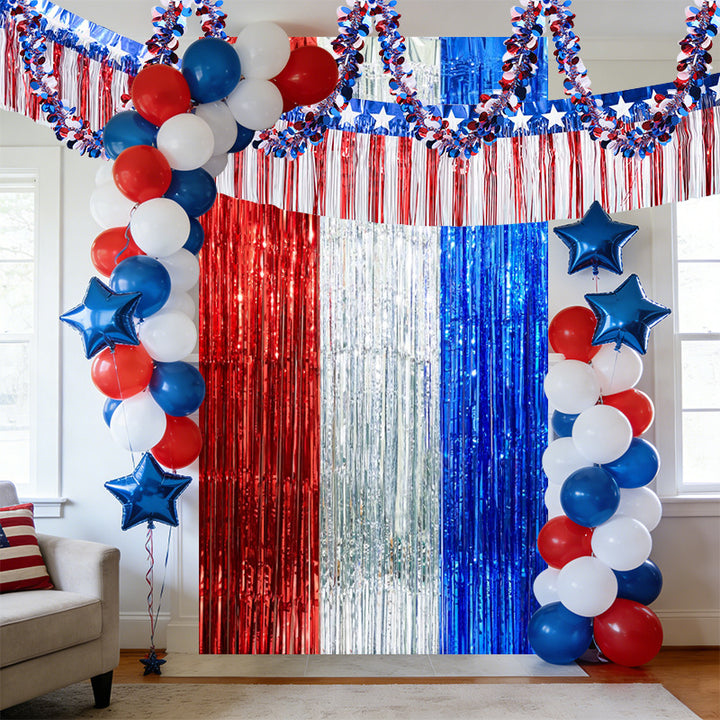 Unisex decorative confetti garland with metallic sequins and flexible wire core Bowlift