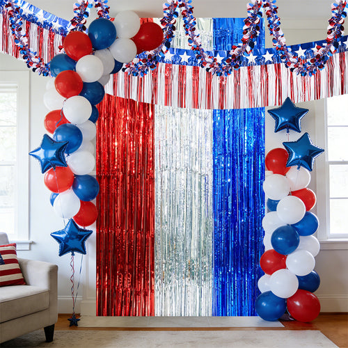 Unisex decorative confetti garland with metallic sequins and flexible wire core Bowlift