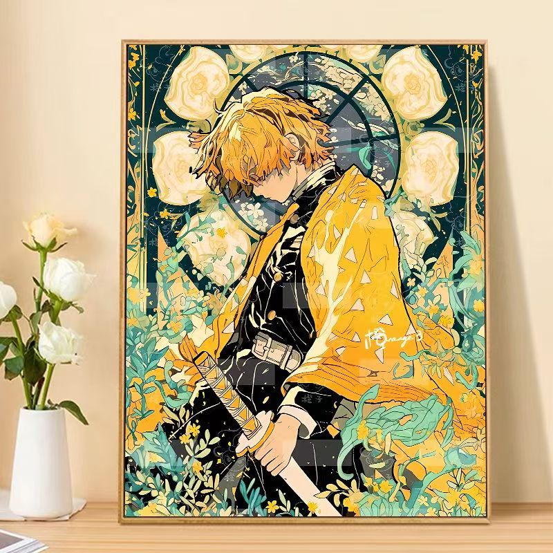 Fantasy Warrior Canvas Art Print Bowlift