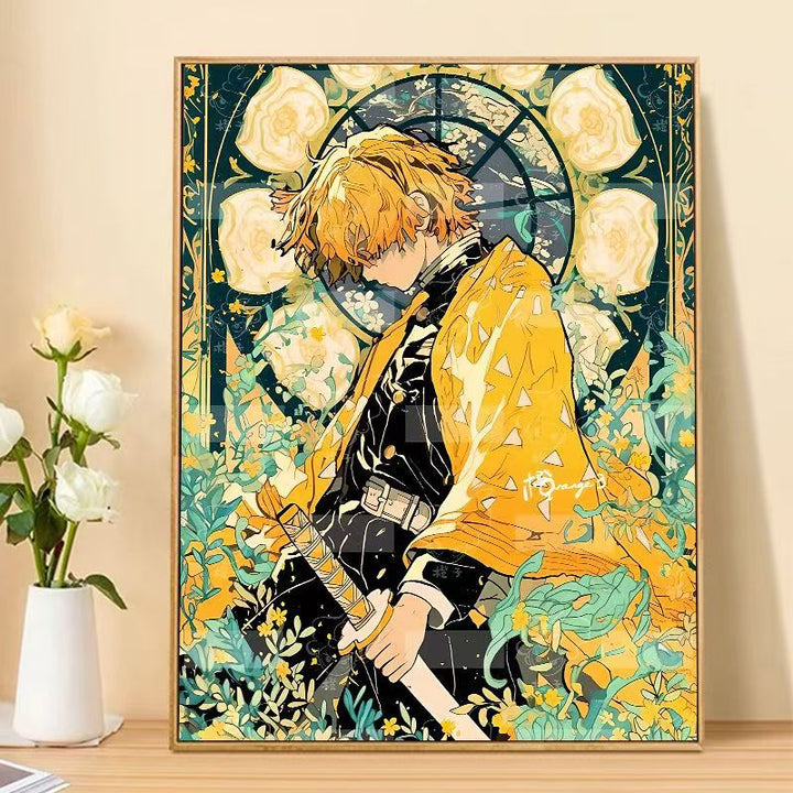 Fantasy Warrior Canvas Art Print Bowlift