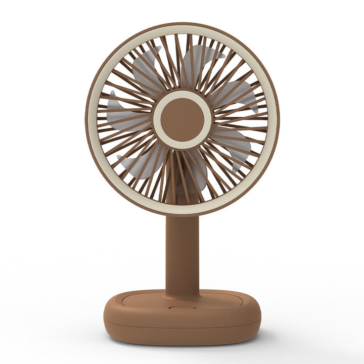 Ladies portable table fan with innovative airflow design Bowlift