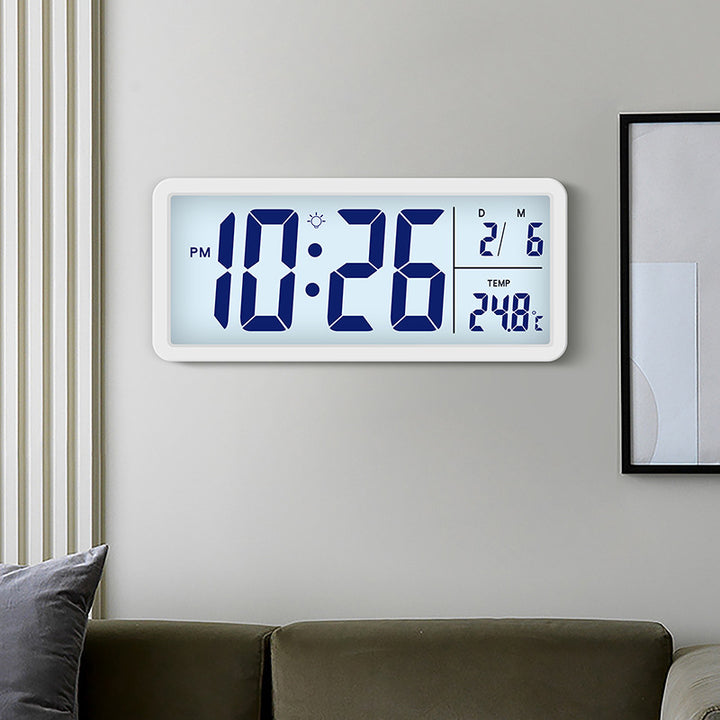 Digital Thermostat Alarm Clock Bowlift