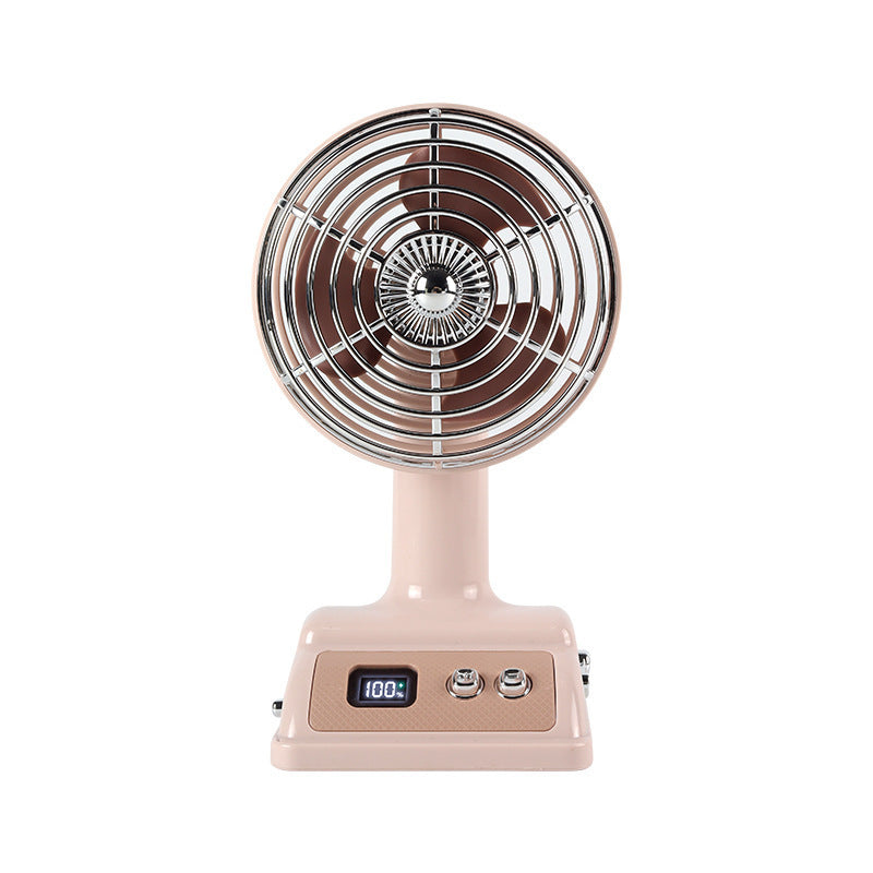 Ladies Portable Table Fan with Digital Control Bowlift
