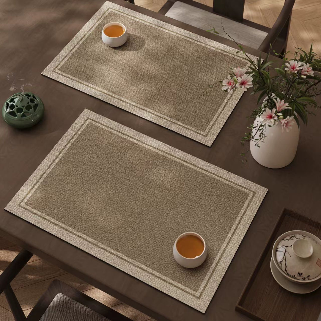 Elegant Textured Table Placemats