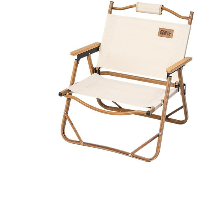 Foldable Camping Chair with Ergonomic Design Bowlift