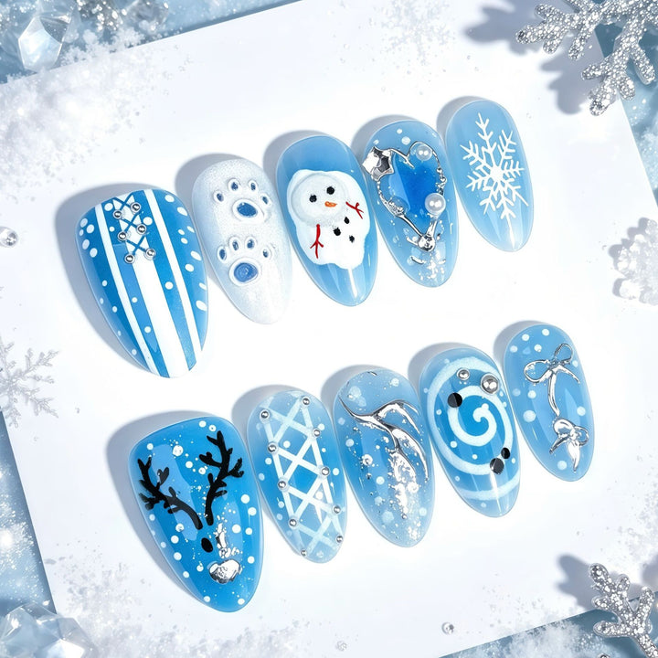 Winter Wonderland Press-On Nail Set