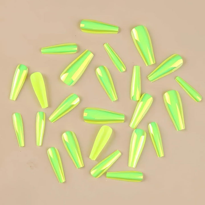 Glossy Artificial Nails Set Bowlift