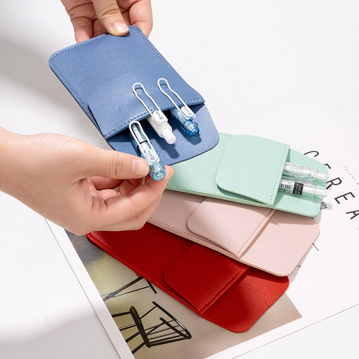 Premium Leather Pen Case Bowlift