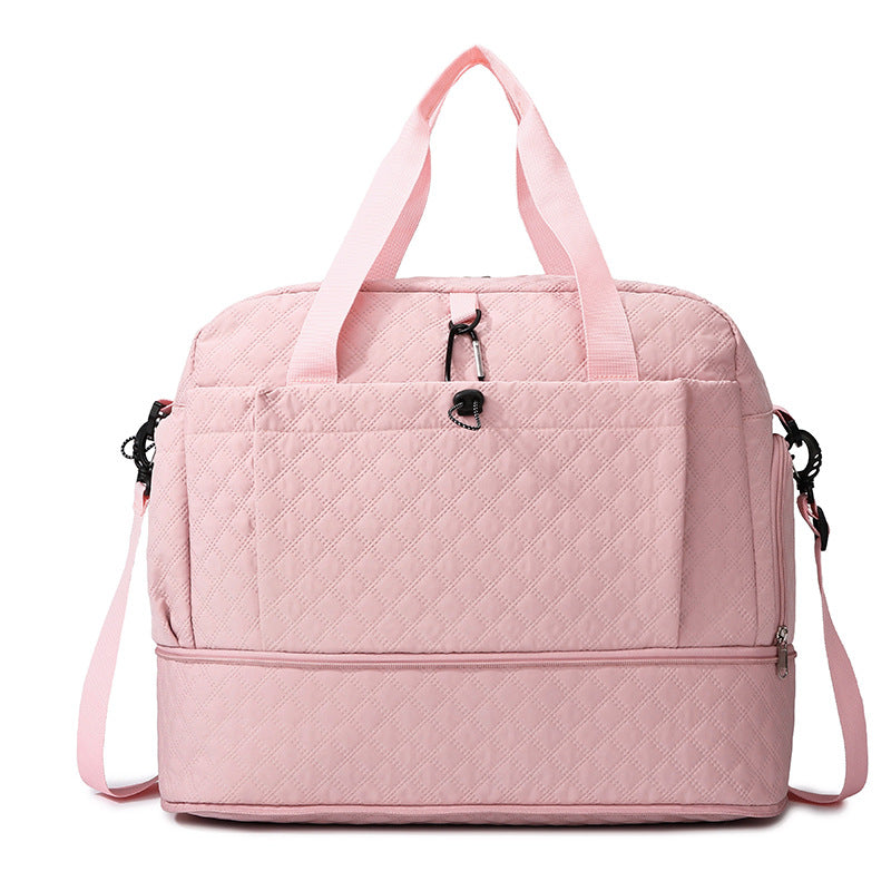 Quilted Multi-Functional Travel Tote