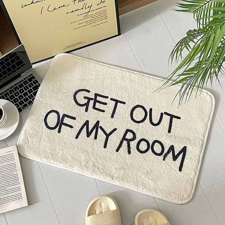 Fun Quote Bath Mat