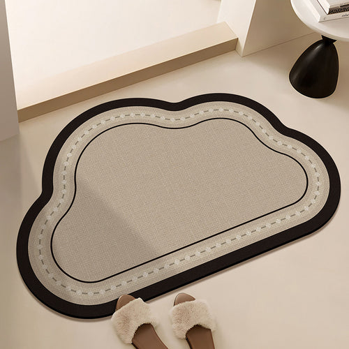 Cloud-Shaped Area Rug