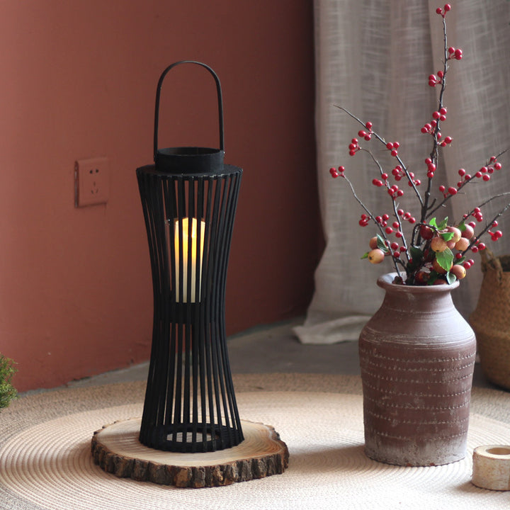 Modern lantern with braided design Bowlift
