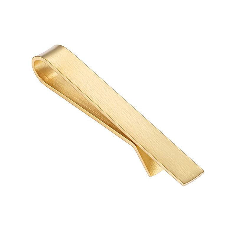 Sleek Metal Tie Clip Set Bowlift