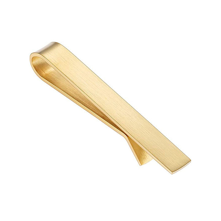 Sleek Metal Tie Clip Set Bowlift