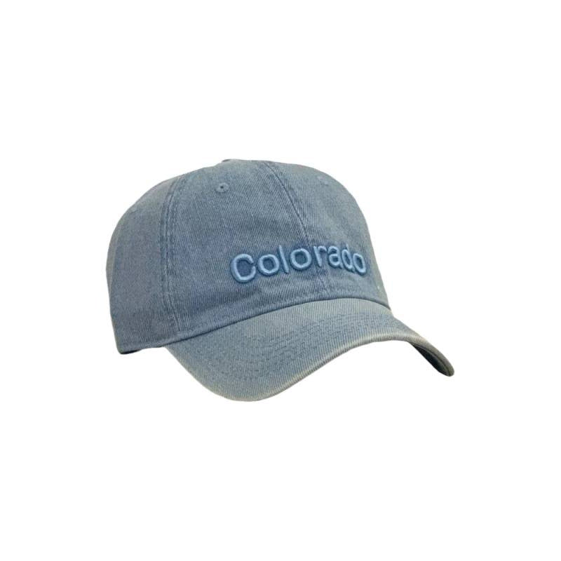 Women's Distressed Cotton Baseball Cap with Embroidered Detail Bowlift