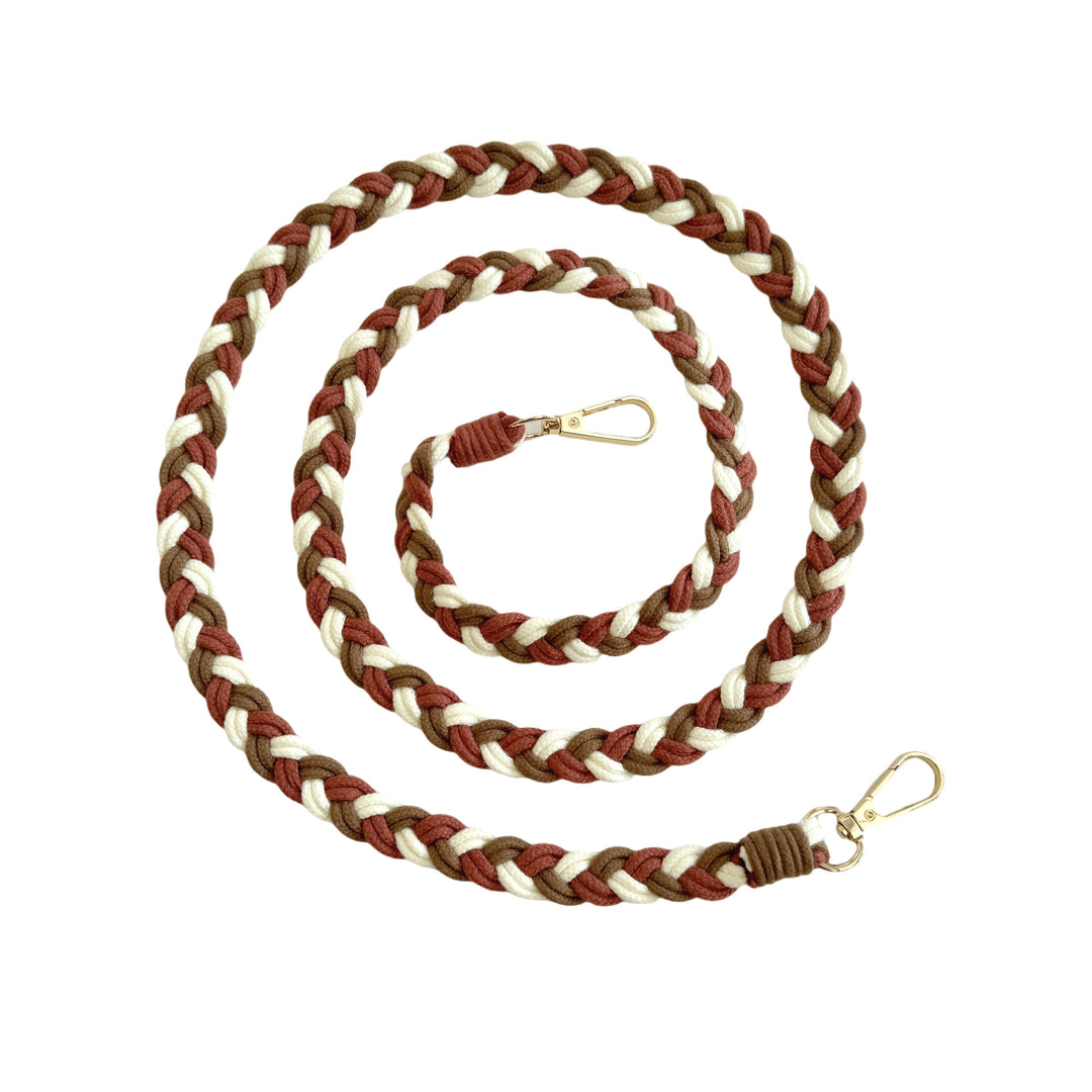 Handcrafted Braided Dog Leash Bowlift