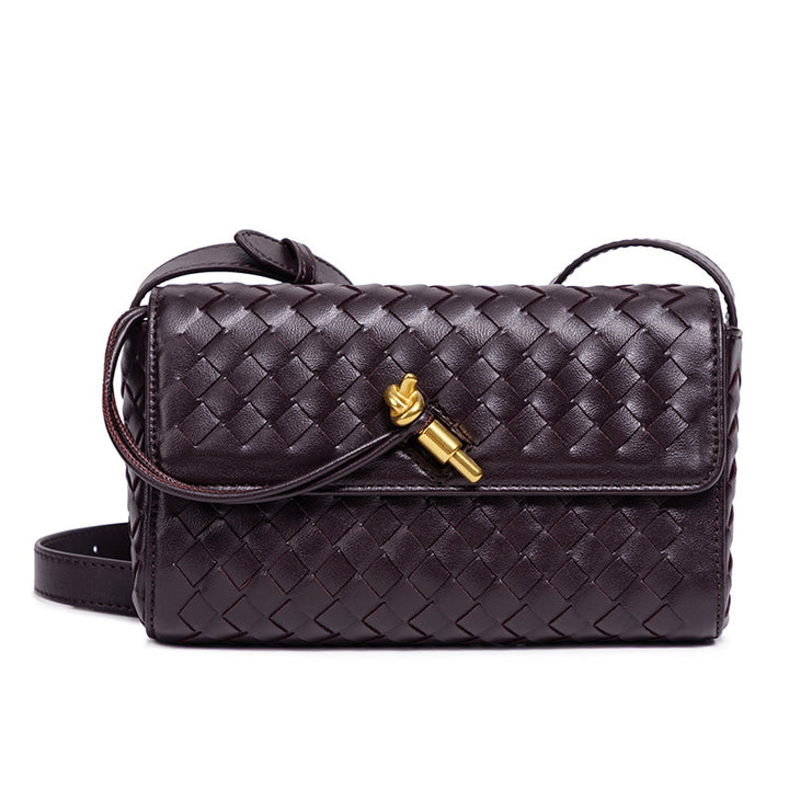 Woven Crossbody Clutch Bowlift