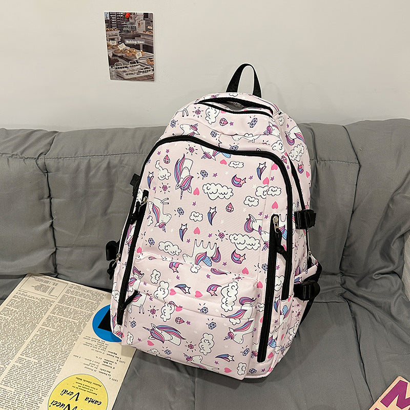 Dinosaur-Themed School Backpack