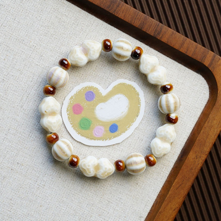 Heart-Shaped Beaded Bracelet Bowlift