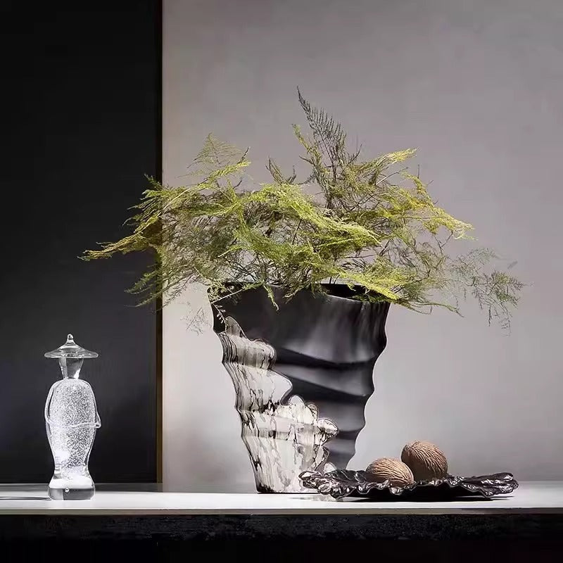 Artistic Textured Decorative Vase